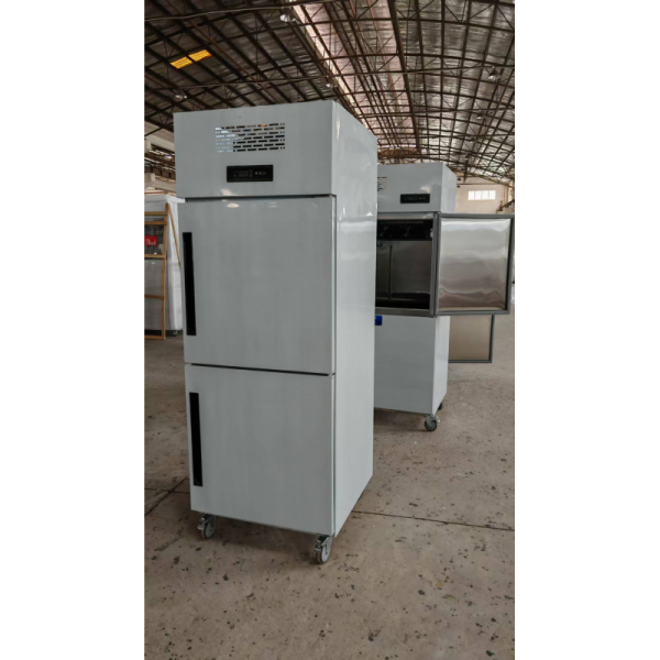 Commercial Stainless Steel Tall Refrigeration Unit with Frost-free Defrost Type For Meat Freezer
