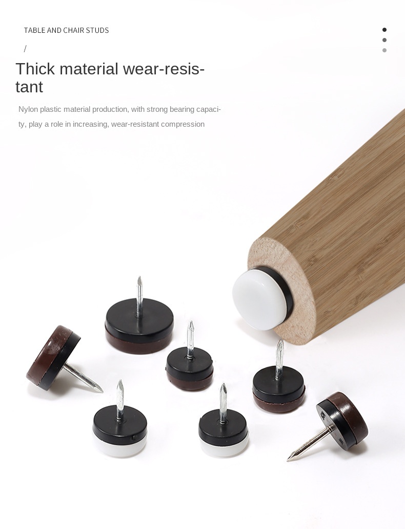 Cabinet Table Chair Stool Sofa Floor Mat Silent Double Layer PP Material Moisture-proof Durable Modern Design Furniture Hardware