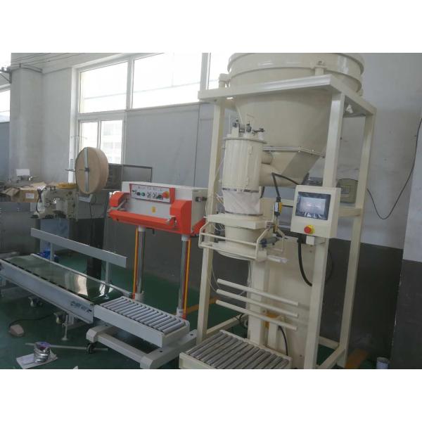 50kg Custard Big Bag Packing Machine For Dry Powder Stainless Steel 304 Material