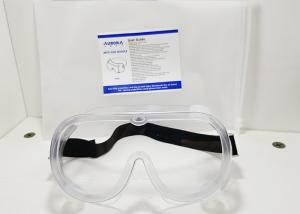 China PVC Scratch Proof Safety Glasses Uv Protective Goggles For Face / Eyes on sale