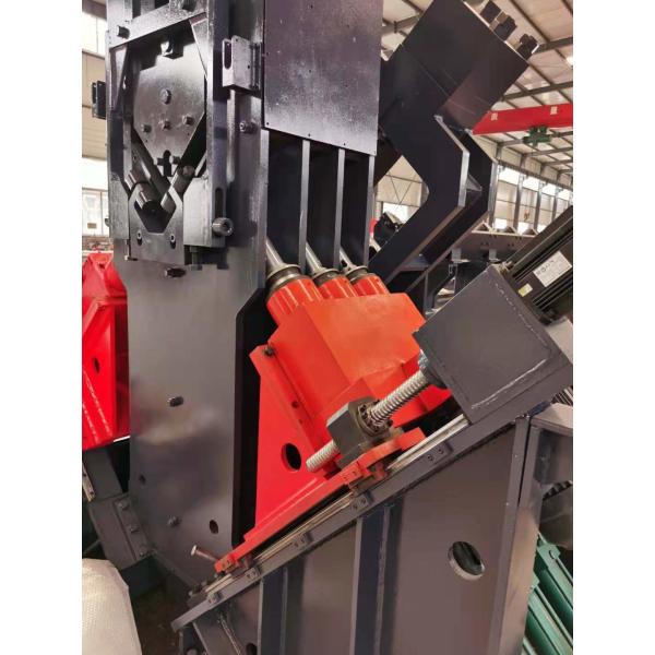 CNC Angle Drilling Machine Line For Electrical Power Transmission Tower Angle Size 250x250x32mm