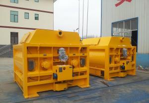 China High Performance Large Capacity SICOMA Twin Shaft Concrete Mixer on sale