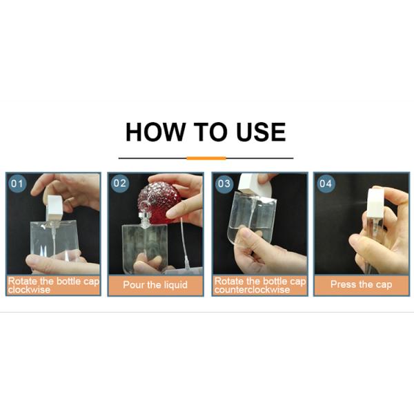 Popular New Design 38ml 45ml 50ml Credit Card Flat Type Empty Plastic Refillable Hand Sanitizer Perfume Mist Spray Bottle