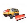 Snowmelt Agent Spray Truck Mounted With Snow Shovel for sale, good price customized new snow-removal vehicle for sale for sale
