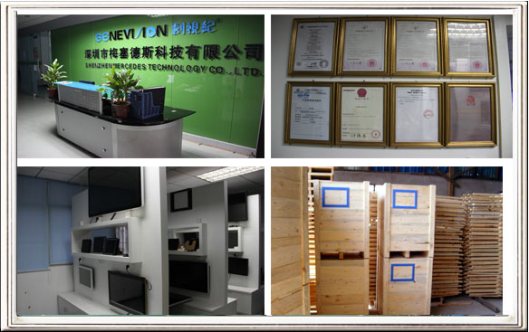 18.5 inch Wall LCD Advertising Panel with Safety Locking System