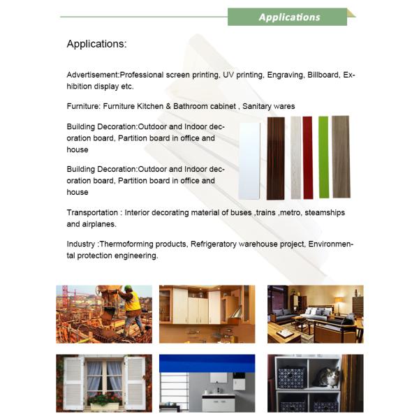 High Quality Pvc Panel Customized laminated board Pvc Sheet For Sale