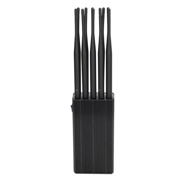 18W Output Power Handheld Signal Detector with 18 Channels and 2-25m Jamming Distance