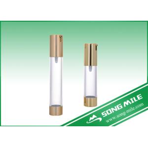 Buy cheap Silver Gold Pump Airless Bottle Airless Bottle 50ml 30ml 15ml from wholesalers