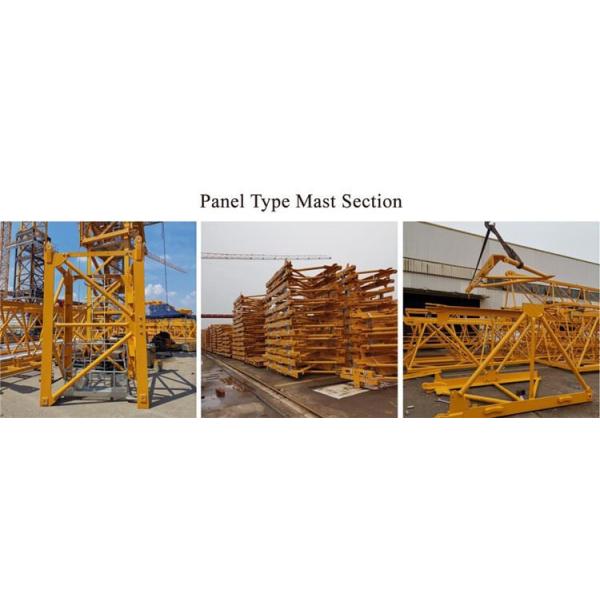 crane service near me ZTT296B Flattop Tower Crane 16t Capacity 75m Jib Length 2.5t Tip Load High Quality Hoisting Equipment