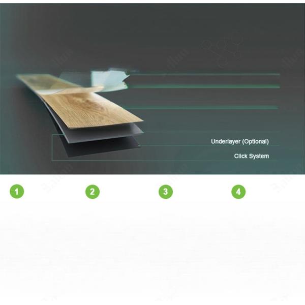 Customized Waterproof SPC Vinyl Flooring Interlock Floor and Click Lock Installation