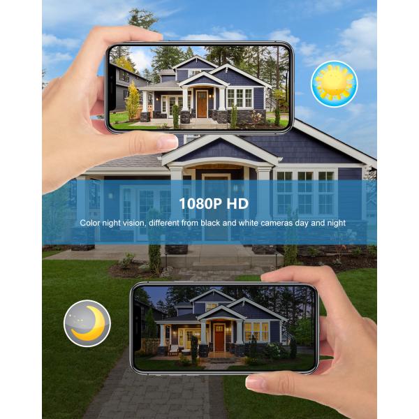 Tuya Solar PTZ Camera Two Way Voice Intercom HD APP Control Outdoor Waterproof