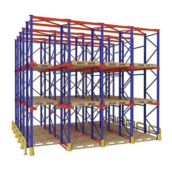 Heavy Duty Drive In Racking Bulk Storage Warehouse Shelf Rack System 2550-15000mm Height