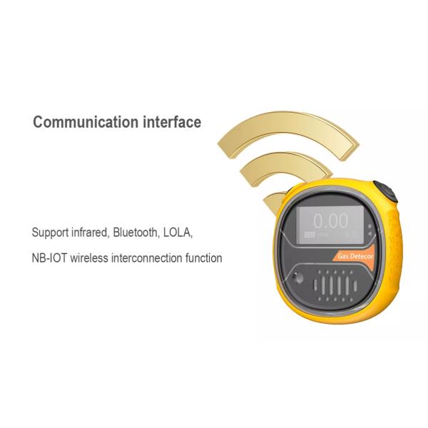 LCD Ms104k-S H2s Portable Single Gas Detector In Environmental Protection