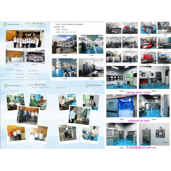 Customized ISO 5 Modular Vertical SS304 Frame Cleanrooms for Precision Instrument Industry in Portugal