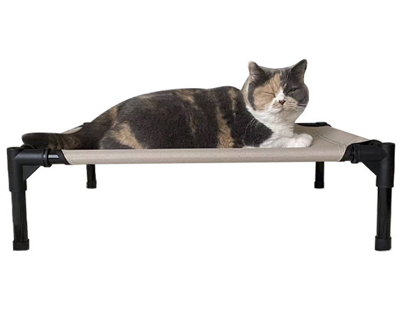 Outdoor Raised Elevated Travel Pet Bed Cots With No Slip Feet