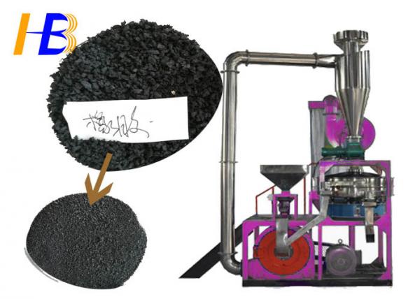 Quality 30 Mesh Powder Rubber Waste Grinder Machine Enhance Product Quality Available for sale