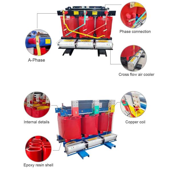 IEC 60076-11 Standards IP20-IP44 High Safety Epoxy Resin Dry-type Transformer with Copper or Aluminum Windings