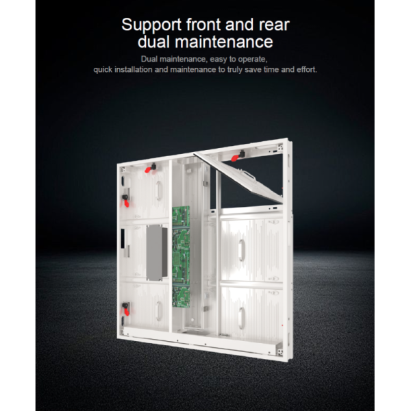 P4.44/P5.71/P6.66/P8/P10 Fixed Installation Series 960*960mm 480*320 Standard Module With Profile Aluminium Cabinet