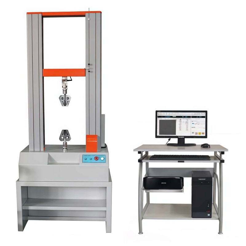 Dual-column Universal Cable Tensile and Peeling Testing Machine, Plastic, Rubber and Leather Tensile Strength Testing Machine