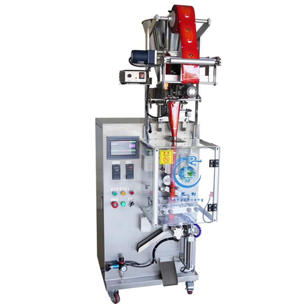 304SS Solid Drinks FFS Pouch Packing Machine Medicinal Granules Auto Weighing Packing Machine