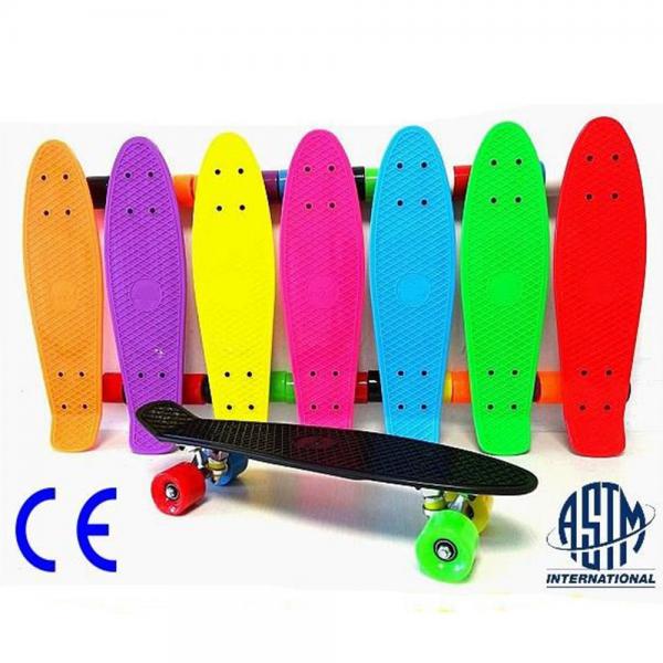 Quality OEM Color Plastic mini fish Skateboard for Christmas for sale