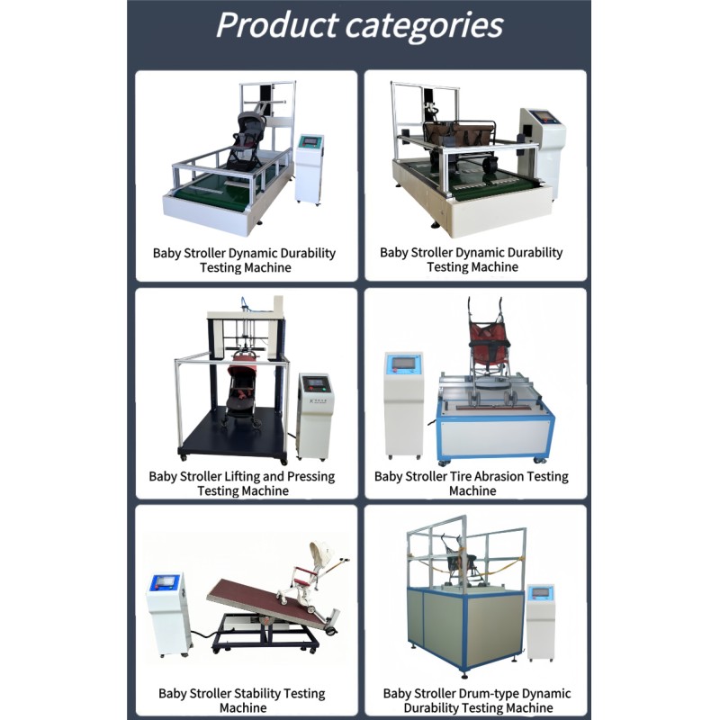 Stroller Drum-Type Dynamic Durability Testing Machine Stroller Body Damage and Wheel Wear Testing Machine