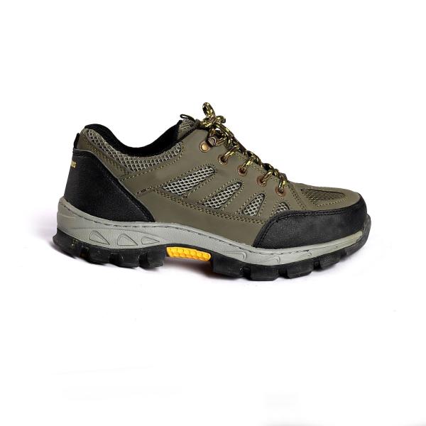 Puncture Resistant Shock Absorption Toe Lace Up Low Cut Safety Shoes
