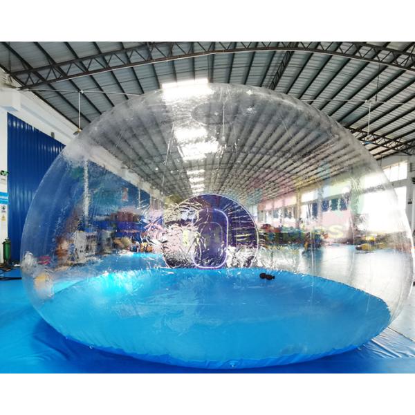 Round Transparent Stent Inflatable Party Tent Crystal Bubble Dome