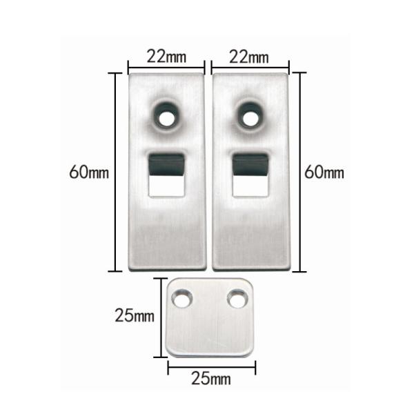 Acoustic Automatic Drop Door Bottom Seal Concealed Type With Side Collar