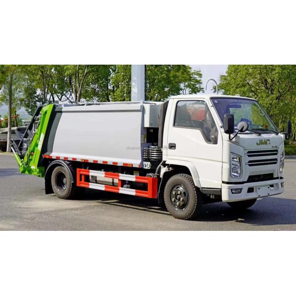 Diesel Fuel Type Euro 3 JMC 4X2 6cbm Compacted Compression Garbage Waste Collection Truck for Sustainable Waste Disposal