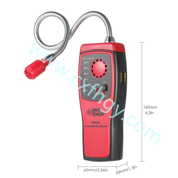 Cxfhgy SMART SENSOR Handheld Mini Combustible Gas Sensor Analyzer Breath alyzer Air Quality Monitor Gas Detector Leakag