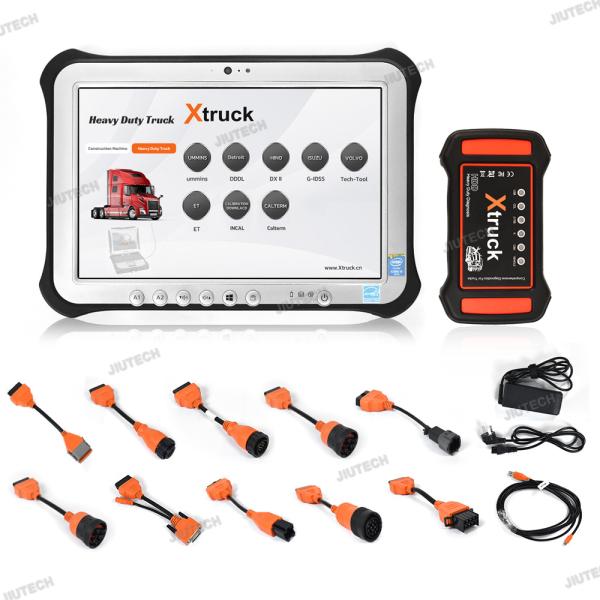 MULTI BRAND XTRUCK HDD Y009 DIESEL ENGINE DIAGNOSTIC TOOLS AUTOMATIC CODE READER OBD DIAGNOSTIC TOOL VEHICLE SCANNER+FZ-G1