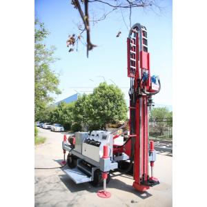 Three Wing 100 Meter Crawler Mounted Anchor Drilling Rig