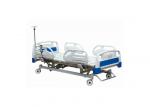 Multifunction Electric Hospital Patient Bed , Hospital Bed With Mattress / Side