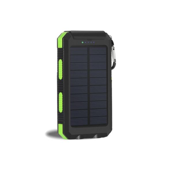 10000mah Portable Solar Power Bank 139x78x29mm Dimension Stylish Design