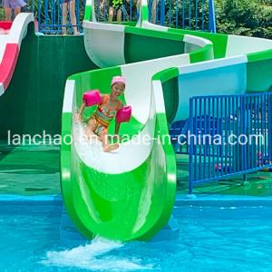 China Kids Water Park Playground Fiberglass Water Slide With Tube Hot DIP Galvanizing on sale