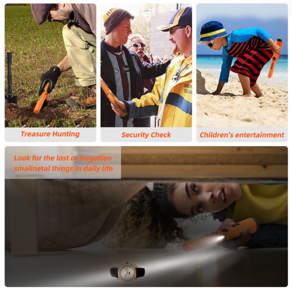 Waterproof Gold Detector 360° Scanning IP66 Rating For Professional Metal Detection