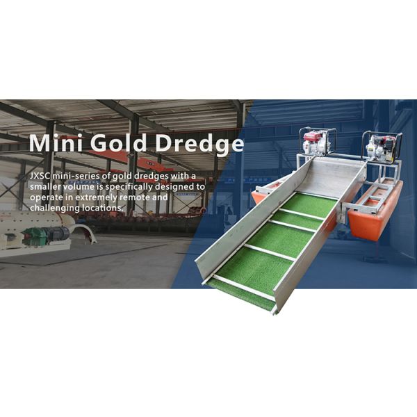 5 Inch Mini Dredger 5.0 m Dredging Depth for High Efficiency Gold Mining