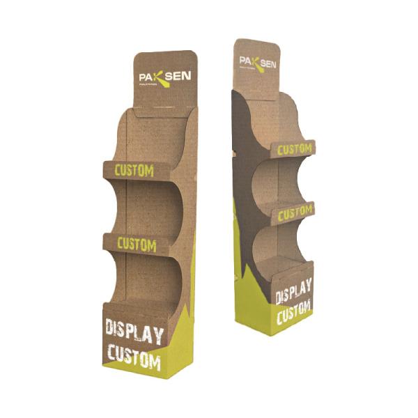 Floor Display Stand Gift Holiday Paper Shelf Custom Paper Display Stand Display Rack