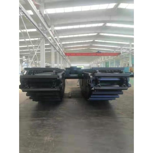 River Dredging Diesel Amphibious Dredger 500m3/h Working Capacity