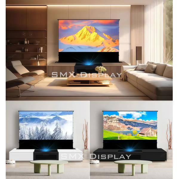 Flexible Installation Home Cinema Projector 5000 Lumens UST Laser Projector Energy Efficient