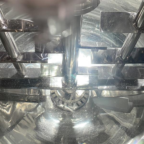 Homogenized Blending Emulsifying Mixer Tomato Paste Homogenizer Vacuum Emulsifier Mayonnaise Sauce Making Machine