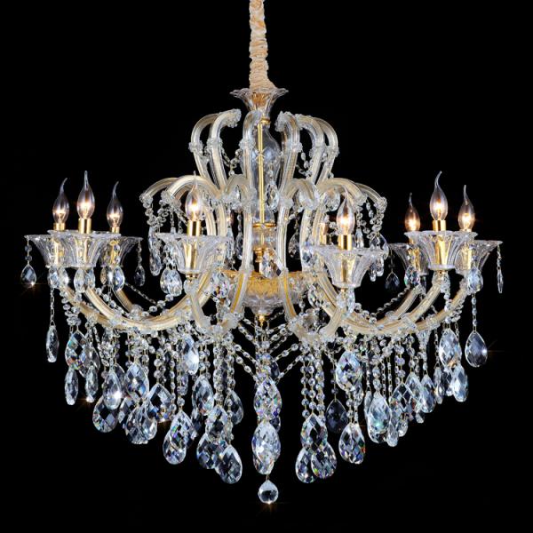 Unique Dining chandeliers Gold/Transparent Color (WH-CY-70)
