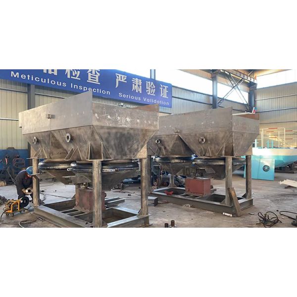 Energy Saving Gravity Separation Machine with 2000*2200mm Feeder Hopper and 98% Production Capacity for Gold Mining