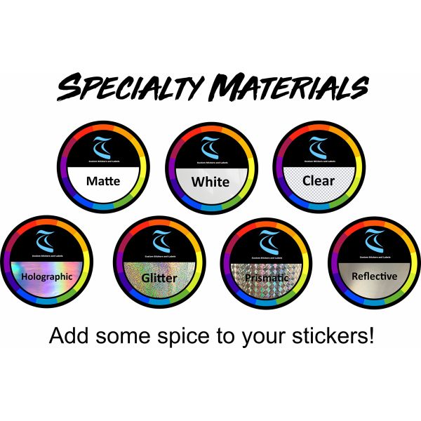 Custom Magnet Die Cut Stickers Oilproof Scratchproof Weather Resistant