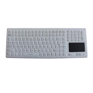 Touchpad Backlit Rubber Silicone Industrial Keyboard 12 Function Keys / Numeric