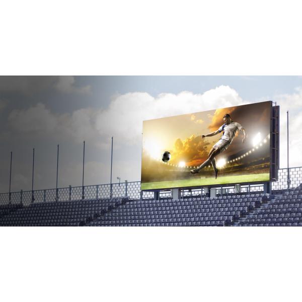 P4 LED Advertising Boards Football Stadium outdoor smd led display 5-400m View Distance