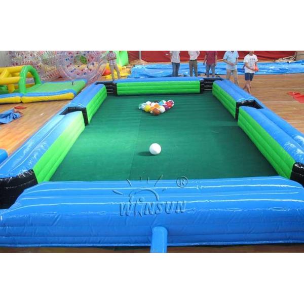 Waterproof Inflatable Sports Games Human Snooker Inflatable Table Game Wsp-186