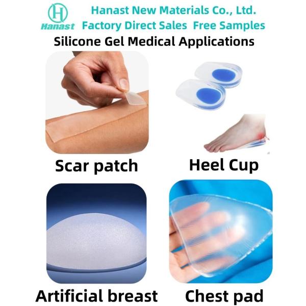 Low Viscosity Squishy Silicone Gel Liquid For Mould Making 2 Component SGS Certified