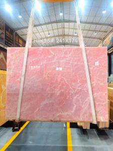 China Pink Onyx Luxury Marble Wall Panels on sale